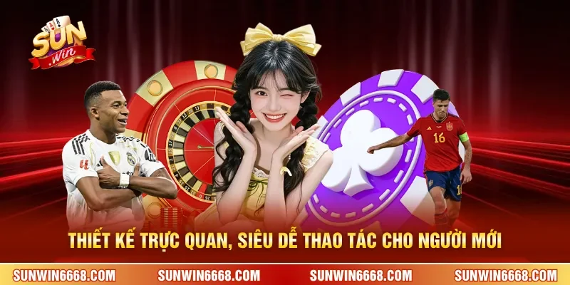 Giới Thiệu SUNWIN 2 Sunwin Thiết kế trực quan, siêu dễ thao tác cho người mới
